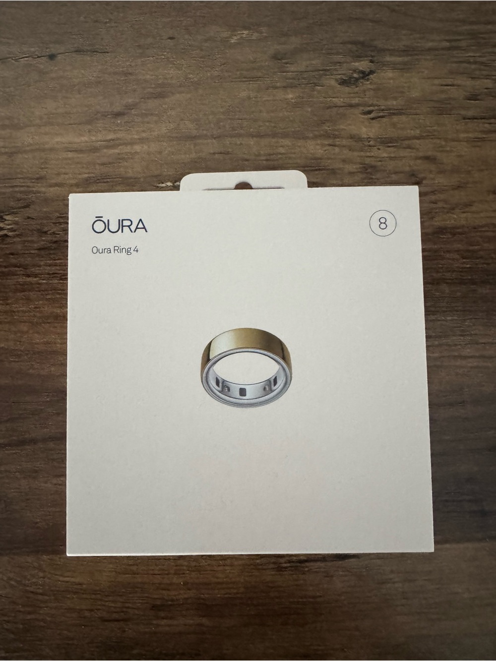 Brand New Oura Ring Gen 4 Gold - Size 8